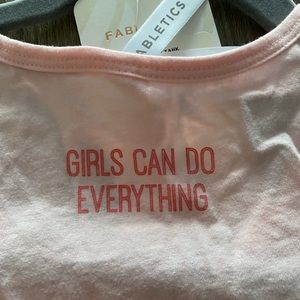 NWT Fabletics Pink Tank